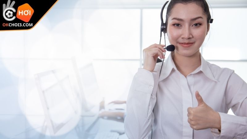 Trường hợp người dùng cần liên hệ OKCHOI